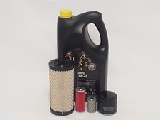 Filter/Oil Service Kit Suits Volvo EC15C, 17C, 20C w/Volvo D1.1D Eng. Yr.2010 On