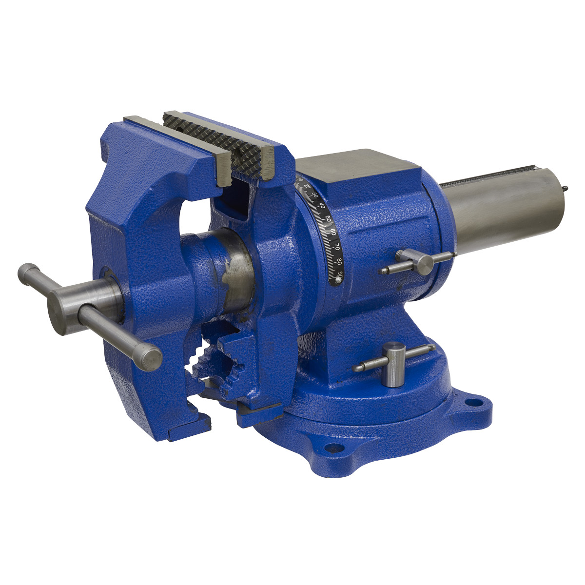 Sealey MFV150 Vice - Cast Iron Multifunction Swivel Base 150mm