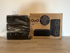Micca Ooo Passive Slim Bookshelf Speakers (set Of Five)