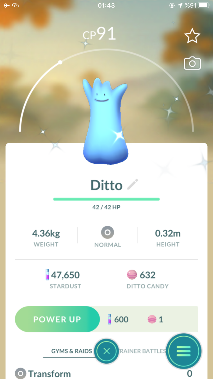 😍 100% get Shiny Ditto in Pokemon go. How to get Shiny Ditto. Best trick  for Shiny ditto 