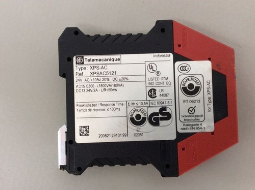 XPSAC5121 - TELEMECANIQUE Module pour arrêt d'urgence RECONDITIONNÉ - Photo 3 sur 3