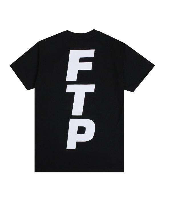 FTP Vertical Logo T-Shirt Large Black Brand New In Bag | eBay
