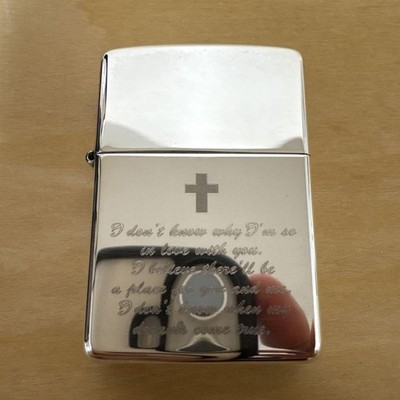 Zippo Sterling Silver Cross Made in 2004 Lighter | eBay