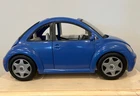 Vintage 2000 Barbie Blue VW  Beetle with accessories