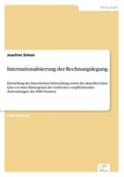 Internationalisierung Der Rechnungslegung Joachim Simon