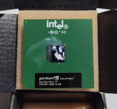 Intel Pentium III 866mhz SL4CB Sockel 370 L2 Cache 256KB *getestet / funktionsfähig*
