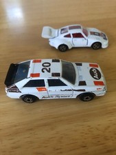 Matchbox 1982 Audi Quattro 1:58 / Porsche 935 turbo, made in Hong Kong.