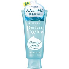 Senka Perfect White Natural Silk Anti-Acne Herbal Cleanser 120g
