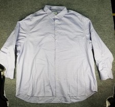 charles tyrwhitt dress shirt 20 51 Pink Blue Dobby Long Sleeve Non Iron