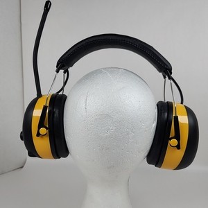 3M Protection Work Tunes Ear Protector Headphones AM/FM Tuner TESTED WORKS