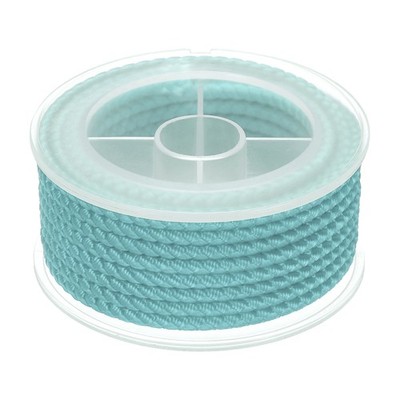 Nylon Thread Twine Beading Cord, 10.5ft Bracelets String Cord Rope, Light Blue