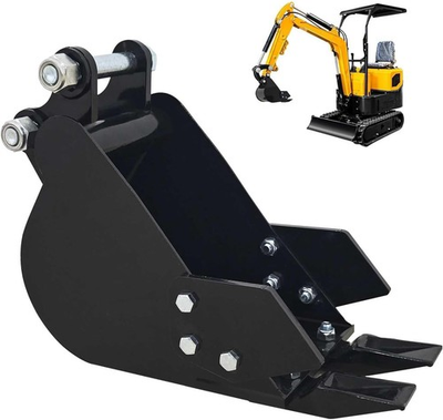 #ad 200mm 7.87 inch mini narrow excavator bucket for small excavators. $95.90