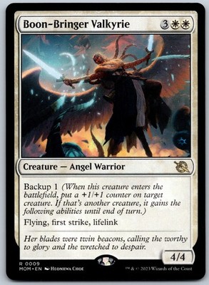 Boon-Bringer Valkyrie R March of the Machine 9 NM