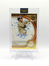 Manny Machado 2025 Topps Five Star #/50 GOLD FOIL AUTO SSP (w/ MAG) - PADRES