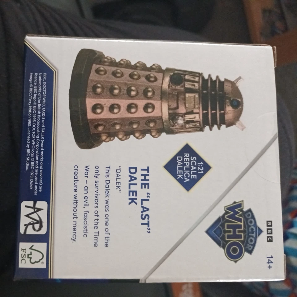 Doctor Who Replica Midscale The Last Dalek 1.21 Figurine Model New Sealed - Image 2 of 4