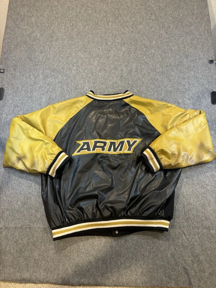 Army Black Knights Varsity Jacket Men’s XL Steve & Barry’s College - Image 3 of 4