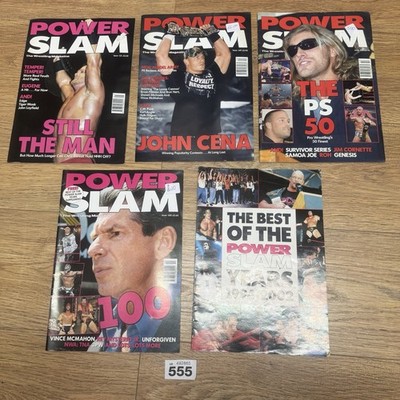 Power Slam Magazine Issues WWF WCW ECW Bundle 100 121 149 150 Best Of 1994 2002