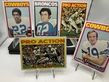 1972 Topps Football You Pick EX to NM/MT See Pics and Read Description #89-248