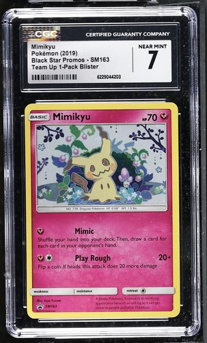 Mimikyu graded CGC 7 for sale on eBay