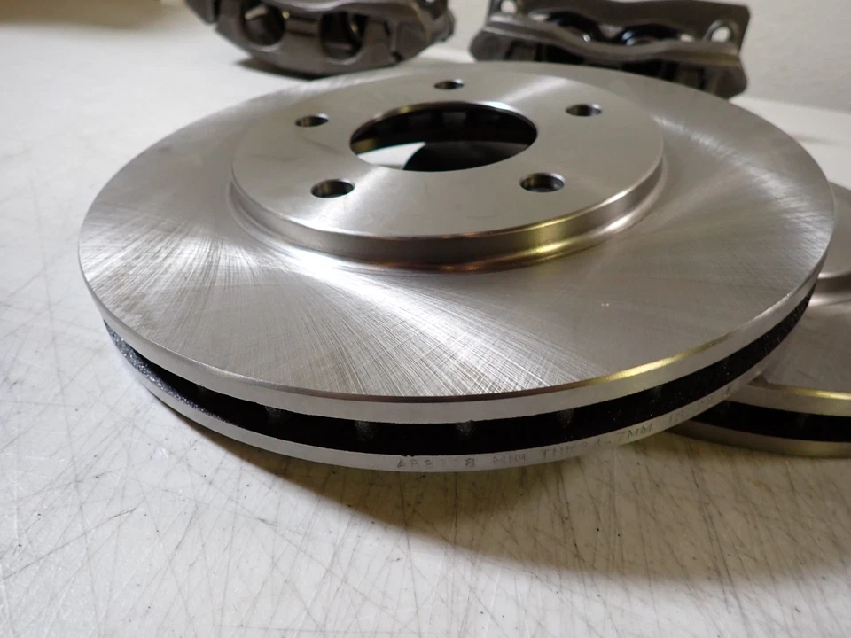 Power Stop KCOE3018 Front Brake Kit w Calipers Rotors Pads for Regal Lumina Foto 3 de 4