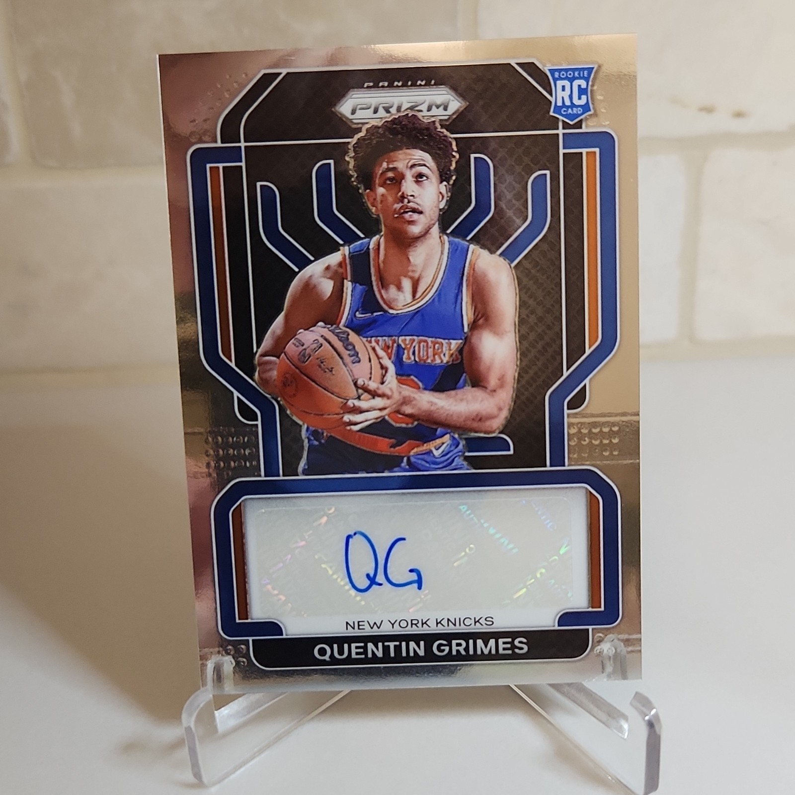 2021-22 Panini Prizm Quentin Grimes Rookie Auto RS-QGR
