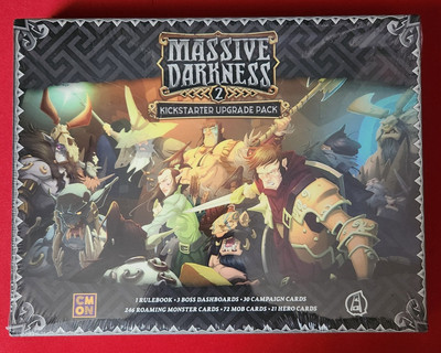 Massive Darkness Kickstarter Upgrade Pack Kickstarter Exclusive New in Shrink