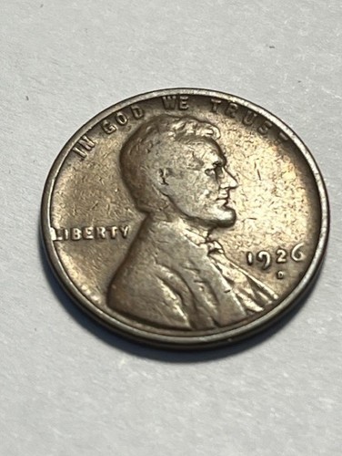 1926-D Lincoln Wheat Cent/F #380