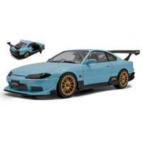 Nissan Silvia (S15) SPEC-R Aero Solido Works 1999 Baby Blue 1:18 Solido Auto Str