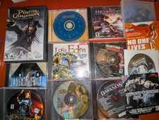 Lot of 13 PC CD-ROM Computer Games, Most are Vintage