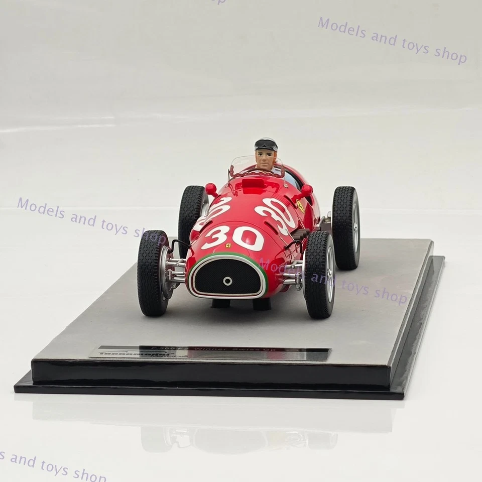 Tecnomodel 1/18 Ferrari 500 F2 Mythos Series Winner Gp Swiss P.Taruffi 1952 #30 - Image 4 of 4
