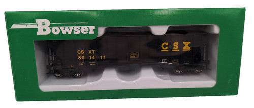 Vagón de tren Bowser escala HO #42173 CSX CSXT 100 toneladas tolva de carbón carretera #801411 | Zustand: New