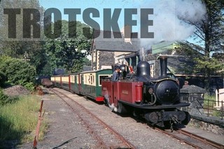 Set of 3 35mm Slide Ffestiniog Railway Steam Loco Merddin Emrys c1962 Original
