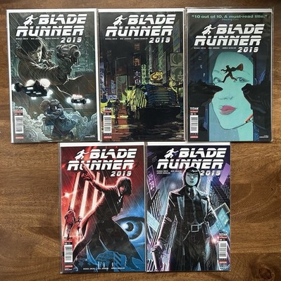 Titan Comics Blade Runner 2019 Comic Lot #1-5 Variant Covers B/C (2019)