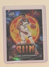 GIANNIS ANTETOKOUNMPO 2025-26 Topps Chrome Cosmic Planetary Pursuit Sun SSP