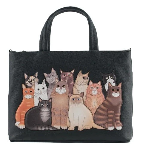 Amazngly real fluffy cat handbag - Handbag that 99% lke a Real Cat