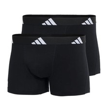 Adidas Active Flex Cotton Herren Boxershorts Schwarz 2 Stück