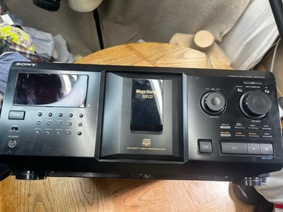 Sony MegaStorage CDP-CX355 300 Disc CD Changer Player Tested Working New Belts