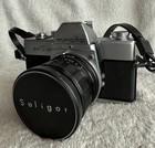 Minolta SRT 101 35 MM SLR Camera, Metal Body Soligor Wide-Auto 1:28 Lens, Film