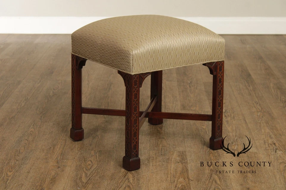 Par de taburetes chinos estilo Chippendale Foto 3 de 4