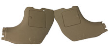 2001-2003 Saturn L300 Kick Panel Trim Pair Left Driver Right Passenger Beige
