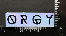 Orgy - Music/Band - Sticker - Holographic