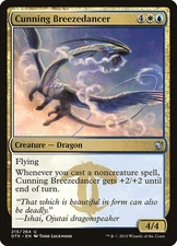 Cunning Breezedancer [Dragons of Tarkir] Near Mint