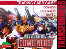 Transformers TCG Wave 2 Rise of the Combiners BATTLE Cards Common/Uncommon