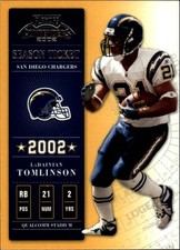 2002 Playoff Contenders #51 LaDainian Tomlinson Card
