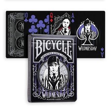 Bicycle Poker Spielkarten &ndash; Wednesday Addams Motiv, hohe Qualit&auml;t