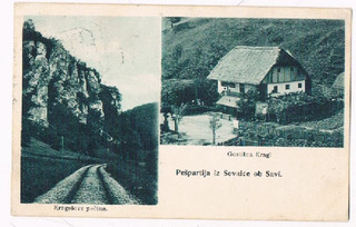 Sevnice ob Savi Gostilna Kragl 1907
