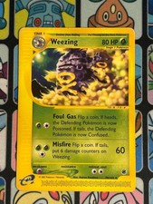 Weezing 70/165 Rare Expedition Base Set Pokemon Lightly Played