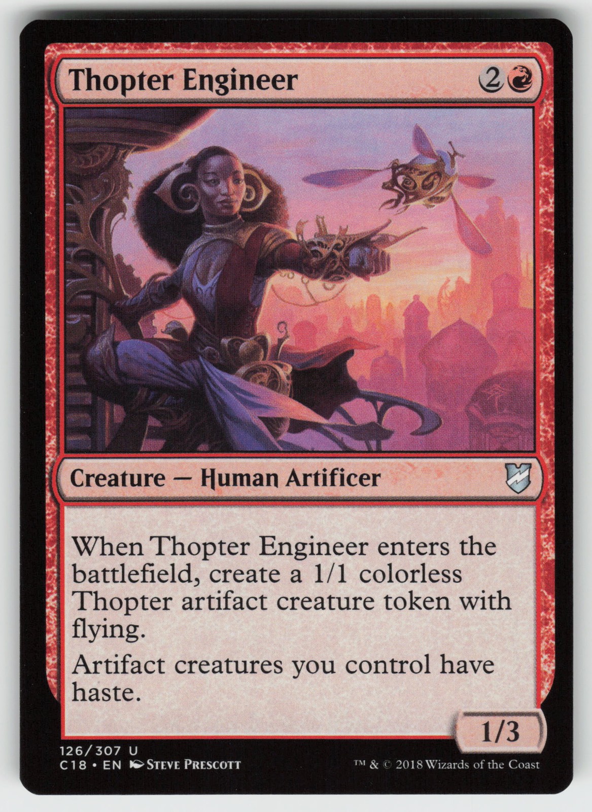 Thopter Engineer Commander 2018 126 U NM MTG