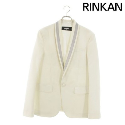 DSQUARED S71BN0730 Silk Shawl Collar Tuxedo Jacket Mens 48 Used 7edb87e552b9bfc3