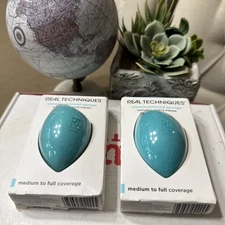2 Real Techniques Miracle Airblend Sponge - light tommedium coverage M4